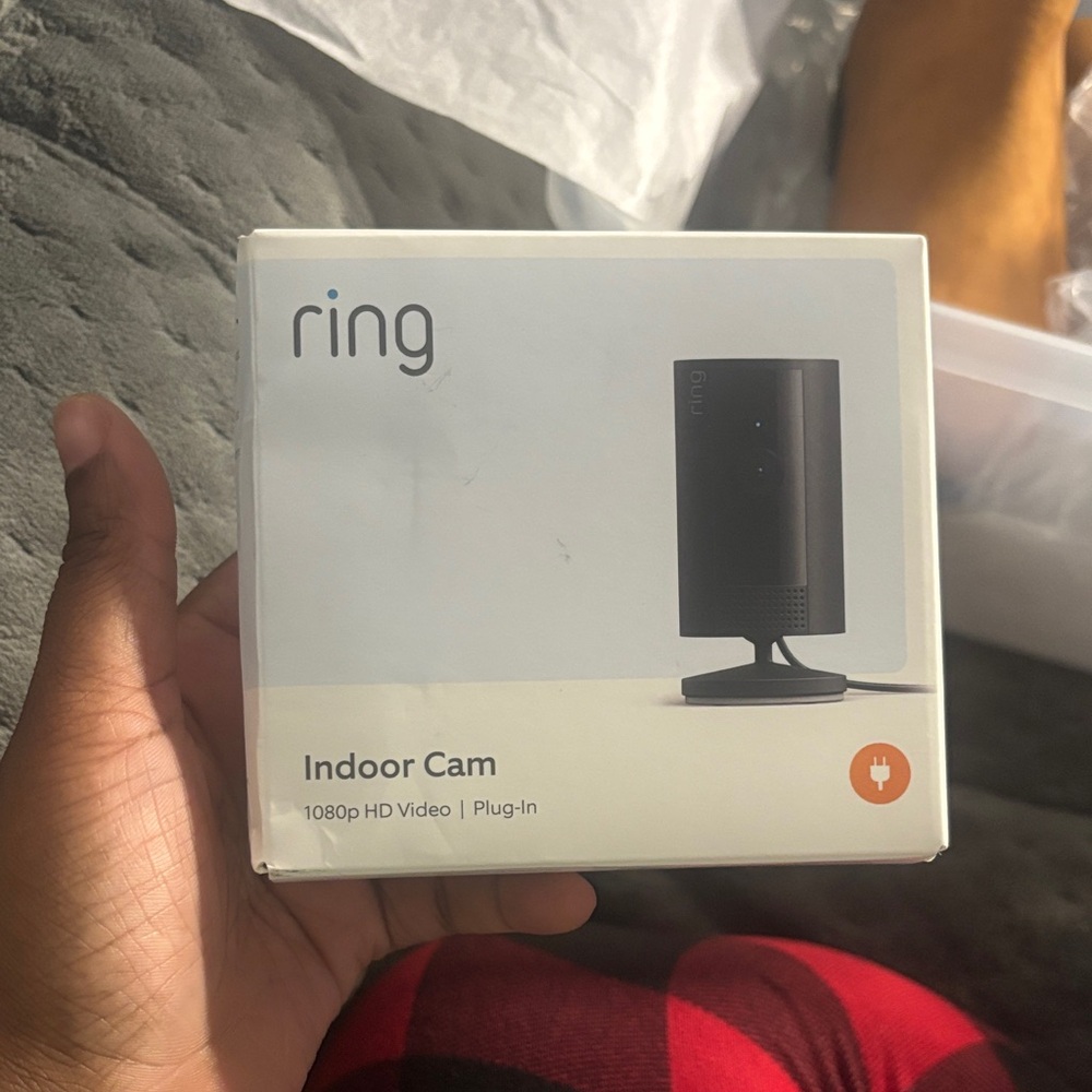 Ring Indoor Cam - Sleek Black Design